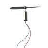 Details About  2 Pcs 3.7V 48000Rpm Electric Aircraft Coreless Motor + Propeller For Rc Toy
