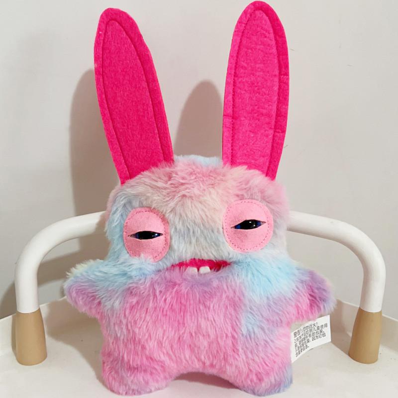 Colorful Fuggler Monster Stuffed Animal With Pp Cotton Filling For Kids Gift