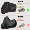 Motorcycle Cover 300D Thick Bike Cover Bike Cover Heat Resistant Honda Cross Cab 110