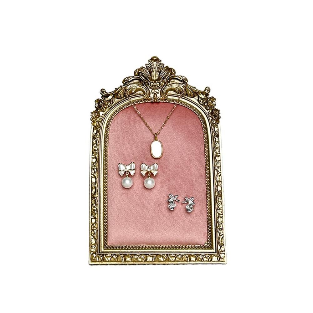 Handmade Jewelry Display Bust Model Flower pattern Desktop Necklace Mannequin Countertop