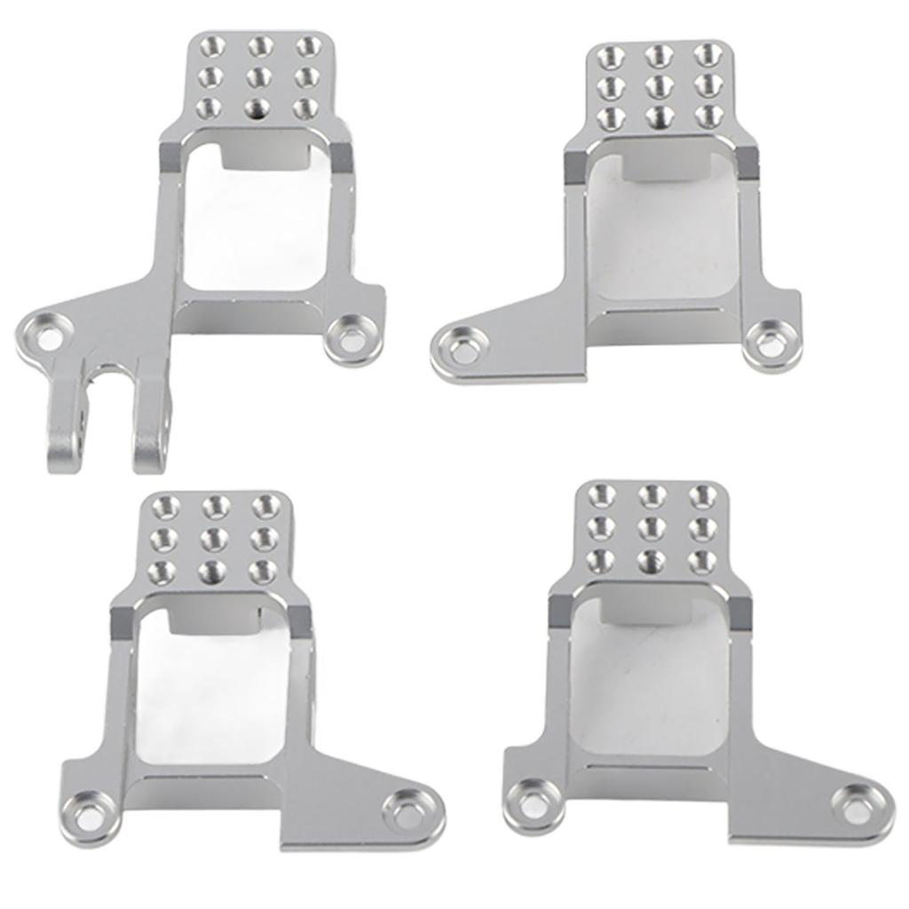 4pcs Metal Shock Damper Mount Tower Hoop Fit for TRX4 1 10 RC Crawler