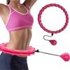Weighted Adjustable Smart Hula Circle Sport Hoops Weight Loss Exercise Detachable Knots