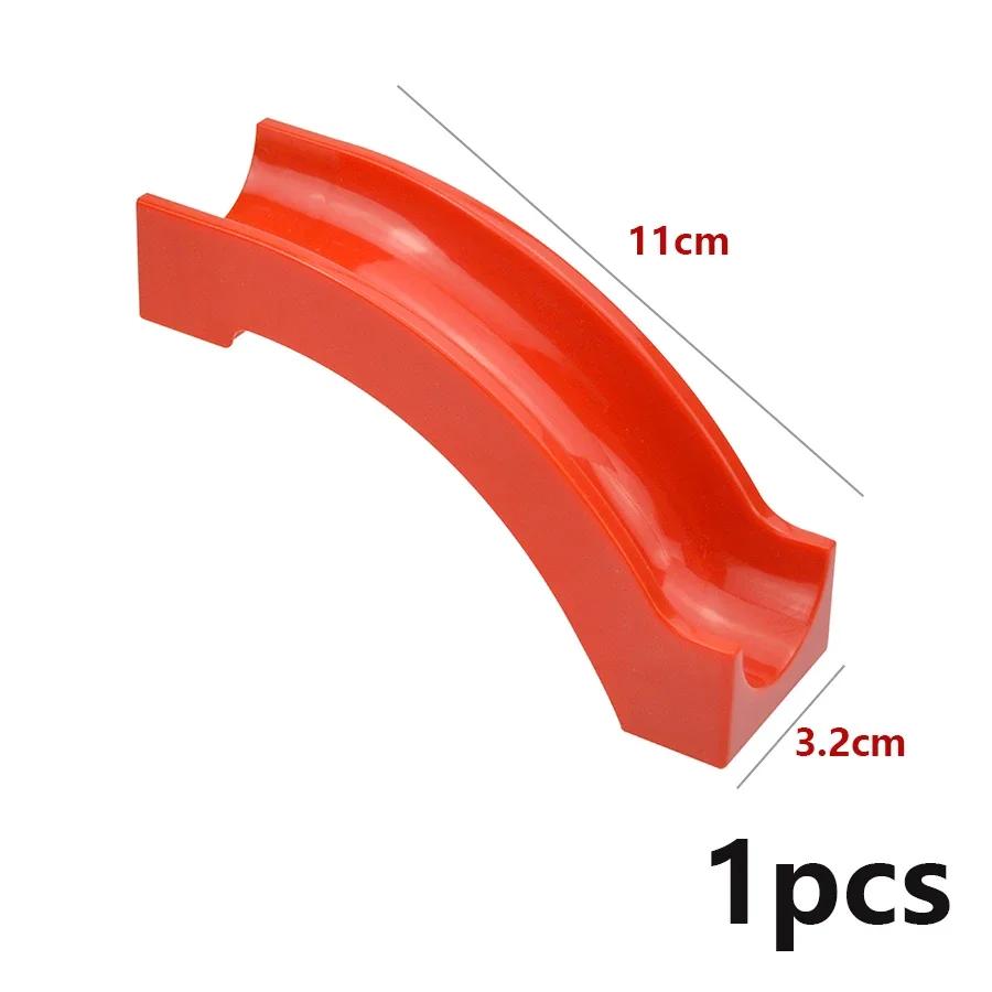 Большой размер слайд гоночный трек мяч кирпич крупный строительный блок воронка слайд лабиринт аксессуары детские игрушки совместимые Duploes