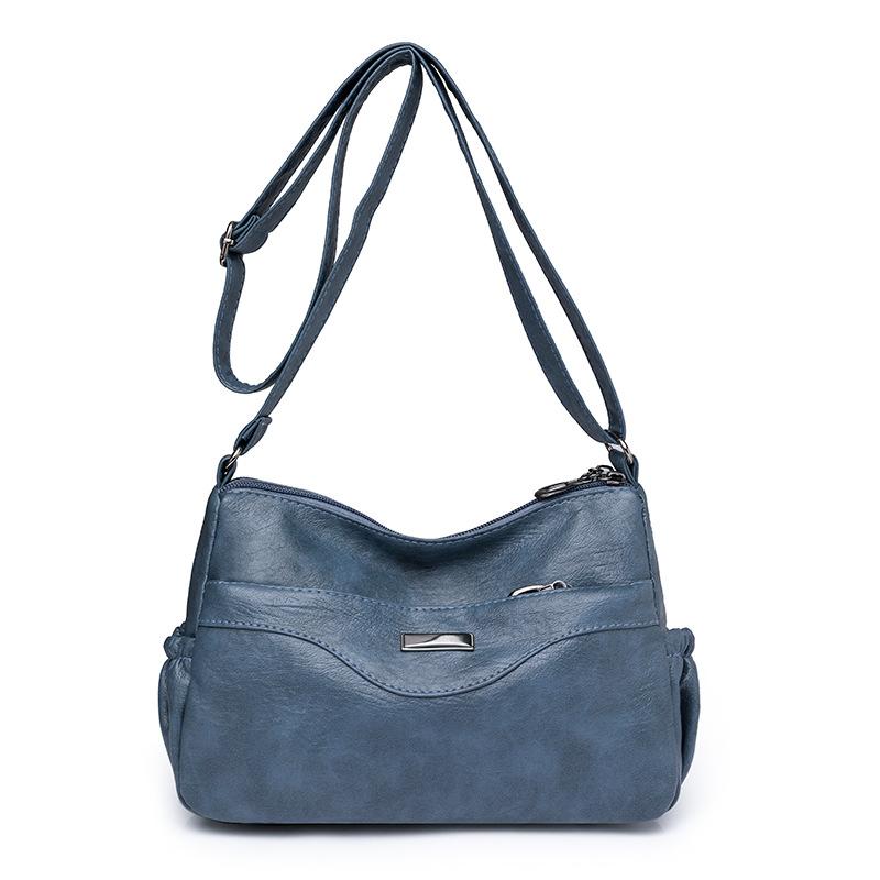 Городская простая женская сумка-мессенджер большой вместимости, повседневная сумка для мамы, переносная сумка через плечо