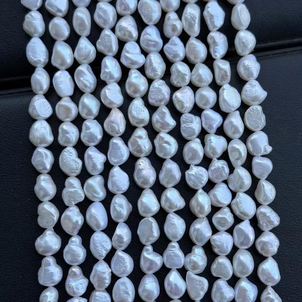 Подвеска своими руками из нерегулярного барочного жемчуга 10-11 мм для изготовления ювелирных изделий своими руками, ожерелья, серьги, браслеты, бусины, аксессуары