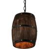 Деревенская винтажная деревянная бочка, люстра, бар, кафе, гостиная, столовая, лофт, склад, студийное освещение