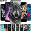 Для Samsung A13 4G чехол A135F мультфильм мягкий силиконовый волк телефон задняя крышка для Samsung Galaxy A13 4G чехлы лев Fundas A 13 2022