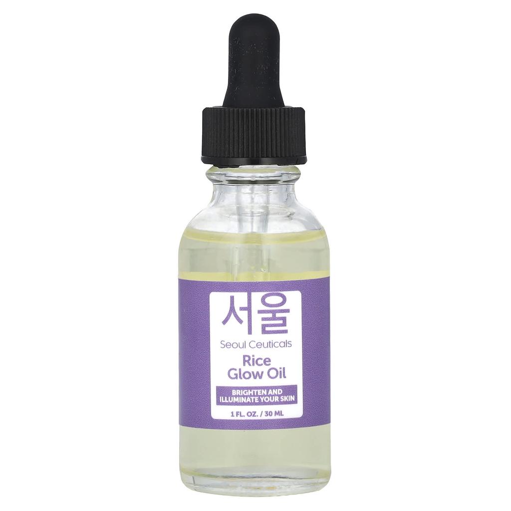 SeoulCeuticals, Рисовое сияющее масло, 1 жидкая унция (30 мл)