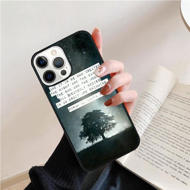 Мусульманская Сура Ихлас Исламские Цитаты Чехол Для Телефона Для iPhone 17 Air 15 16 14 13 12 Pro Max 11 Pro Max Plus