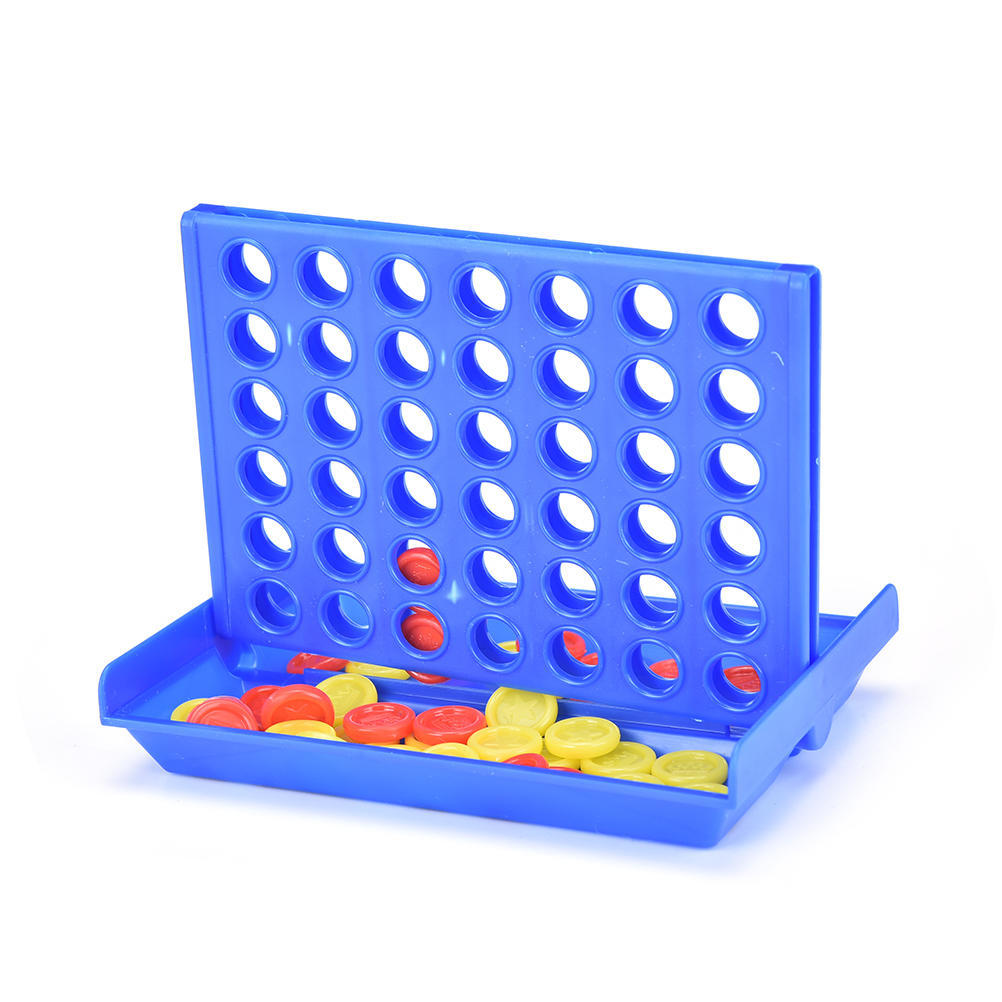 Connect Four In A Row 4 In A Line Board Game Kids Children Fun Educational Toy
