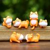 Cute Cat Plush Toy Pvc Blind Box Animal Figurine For Car And Home Decor