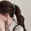 Geometric Leopard Print Hair Clip Acetic Acid Hairpin Personalized Acetate Banana Clip  Female