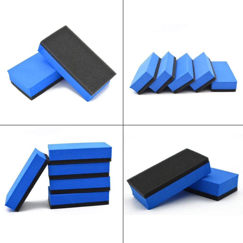 Cluoling Car Wash Sponge, Set of 10, , Sponge, Maintenance, Sponge Wipe, Scum
