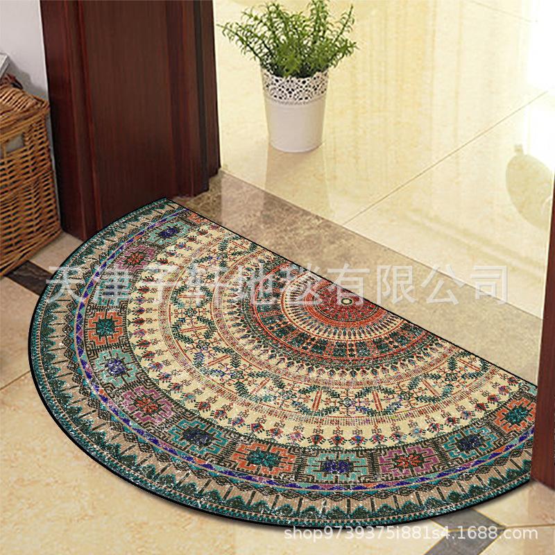 Nordic National Wind Diatom Mud Mat для ванной комнаты, туалета, впитывающий нескользящий грязный и легкоочищаемый коврик для крыльца