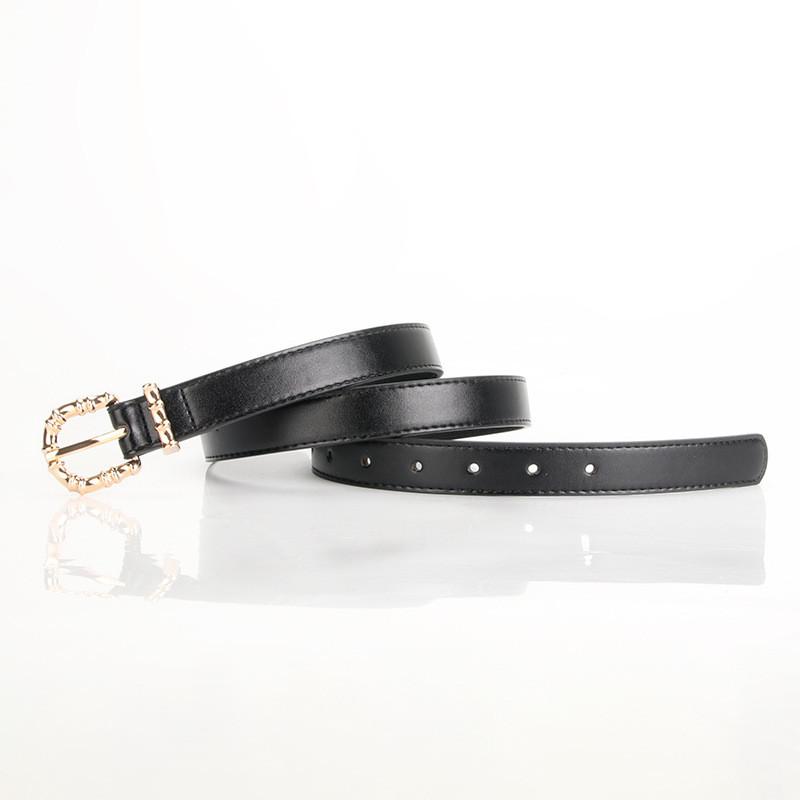 Stylish Womens Faux Leather Waist Belt With Alloy Closure For Work And Leisure Use