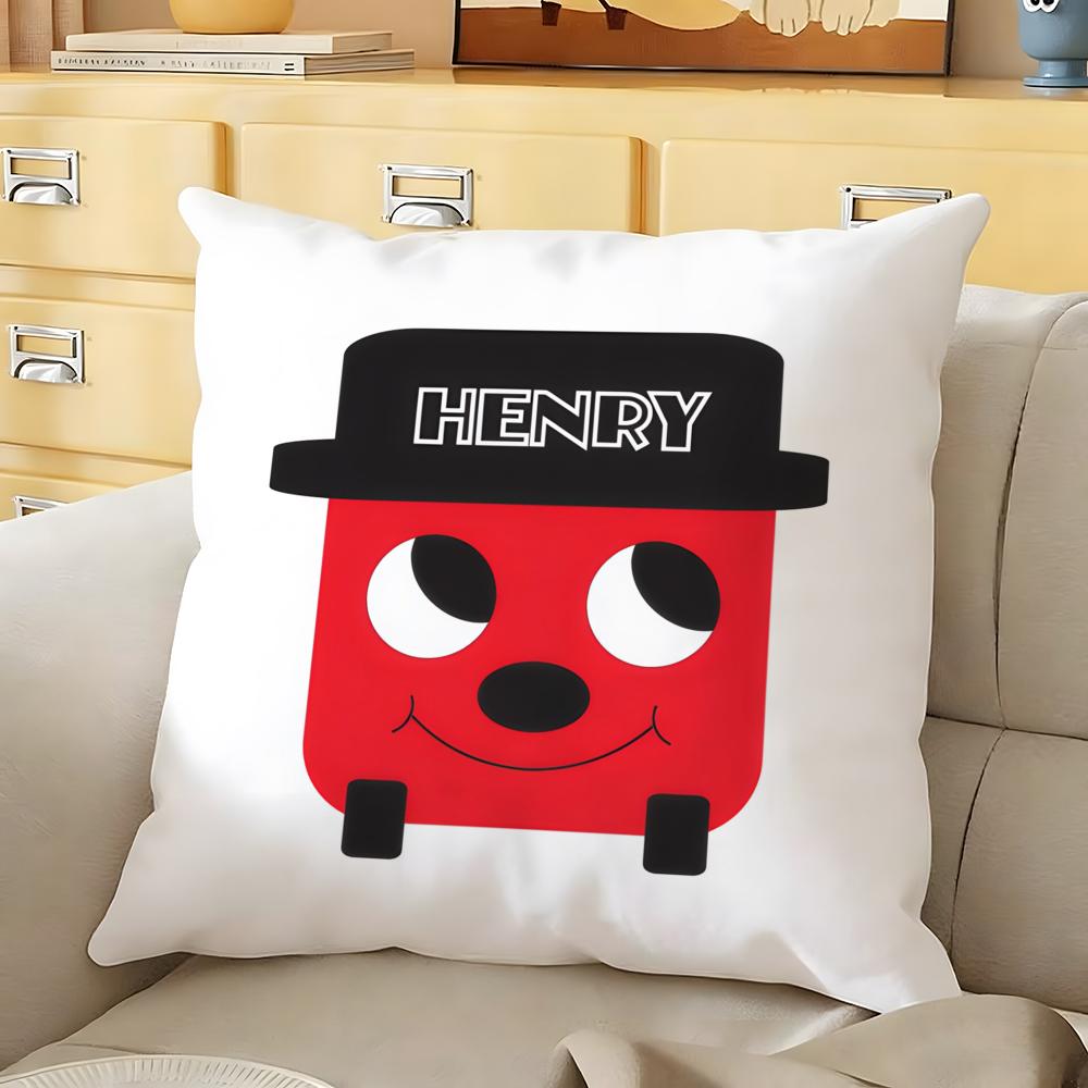 HHenry Hoover Cushion Cover Soft Durable Reversible Pillow Cover Home Car MultiScene Daily Comfort Pillowcase