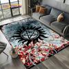 3D SPN Сверхъестественное Знак Дин Сэм Ковер Коврик для Гостиной Спальни Дома Декорация Дивана, Коврик для Игровой Зоны Детей Нескользящий Напольный Коврик