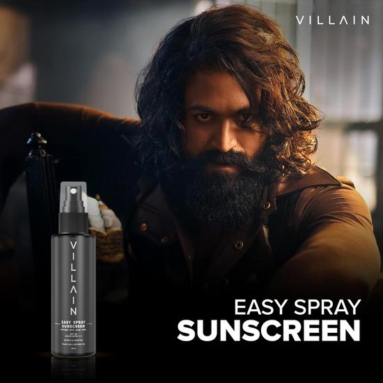 Villain Солнцезащитный спрей Aloe Vera с SPF 30 PA ++++ для широкого спектра, UVA, UVB - 100 мл