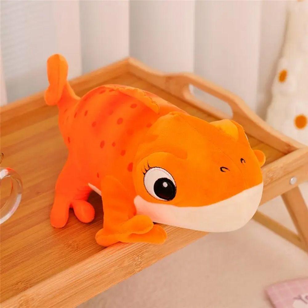 Cartoon Plush Lizard Toys Simulation Plush Lizard Doll Sleep Pillow Children Toy