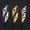 Love Bracele Custom Bangle Numeral Jewelry - Аксессуары Ювелирные изделия из нержавеющей стали Роскошный браслет для женщин и мужчин Модные украшения