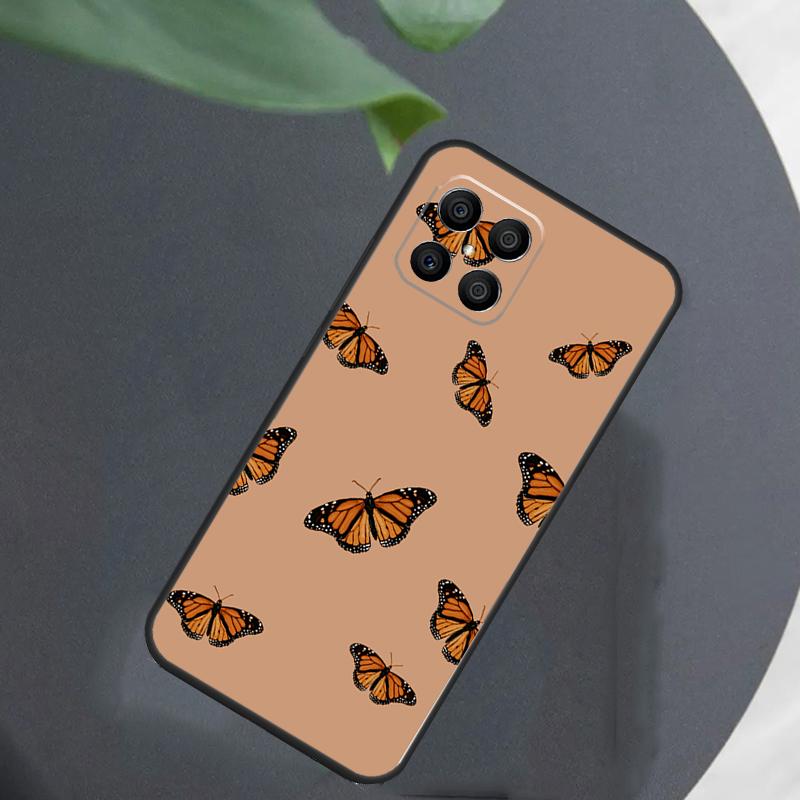 Butterfly Case For Honor Magic 5 6 7 8 Pro Cover For Honor 400 200 50 70 90 Lite X8a X8b X9a X9b X9c