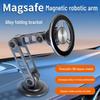 Магнитный автомобильный держатель для телефона из сплава G198: Вращающееся на 360° крепление на приборную панель с совместимостью с MagSafe