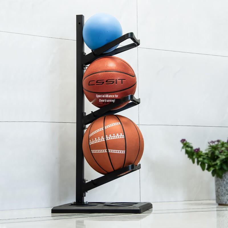 Double-Layer Sports Ball Storage Rack