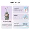 MONSTERS PIN LOVE Серия Плюшевый Подвеска (Н-З) Коробка-ассорти 14 штук Мини Лавбу Лабубу Игрушка Слепая фигурка Гача Модель Подарок Акция поддержки Официальный