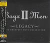 CD BOYZ II MEN - Legacy - The Greatest Hits Collecti UICU9001 Universal Recor 2001 Japan Рэп и хип-хоп/R&B