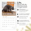 RED EMBER If Cats Could Talk 2026 Wall Calendar 12 Month | 12" x 24" Open | Thick & Sturdy Paper | Holiday Gift | Meme Kids Kitten Funny Cat Calendar