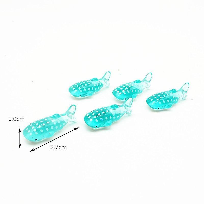 3pcs/set Spot Shark Fish Miniatura Dollhouse Garden Home Bonsai Decoration Mini Toy Miniature Pvc Craft Ornaments Micro Decor DIY