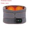 Electric Back Massage Hot Compress Waist Massager with Controller Heating Vibration Airbag Lumbar Support Relaxing Waist