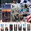 Нью-Йорк NEW YORK CITY Чехол для телефона для iPhone 15 14 11 12 13 Mini Pro XS Max Чехол 6 7 8 Plus X XR SE 2020 Funda Shell