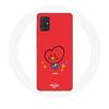 Case for Samsung Galaxy A51 BTS Bangtan Boys BT21 TATA V Red Background