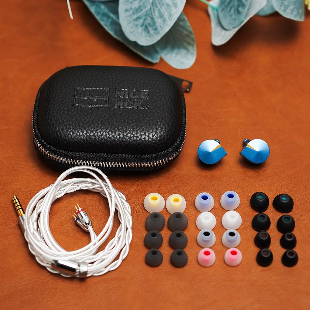 HiFiGo NiceHCK F1 Pro Planar Magnetic Driver Wired Planar IEM N55 Earphones with Magnet and 2um Diaphragm 14.2mm In-Ear Monitors, In-Ear (3.5mm)