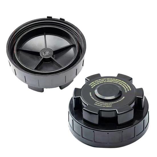 Крышка хлоратора CL100 CL200 Автоматическая крышка подачи хлоратора Замена с уплотнительным кольцом Хлоратор