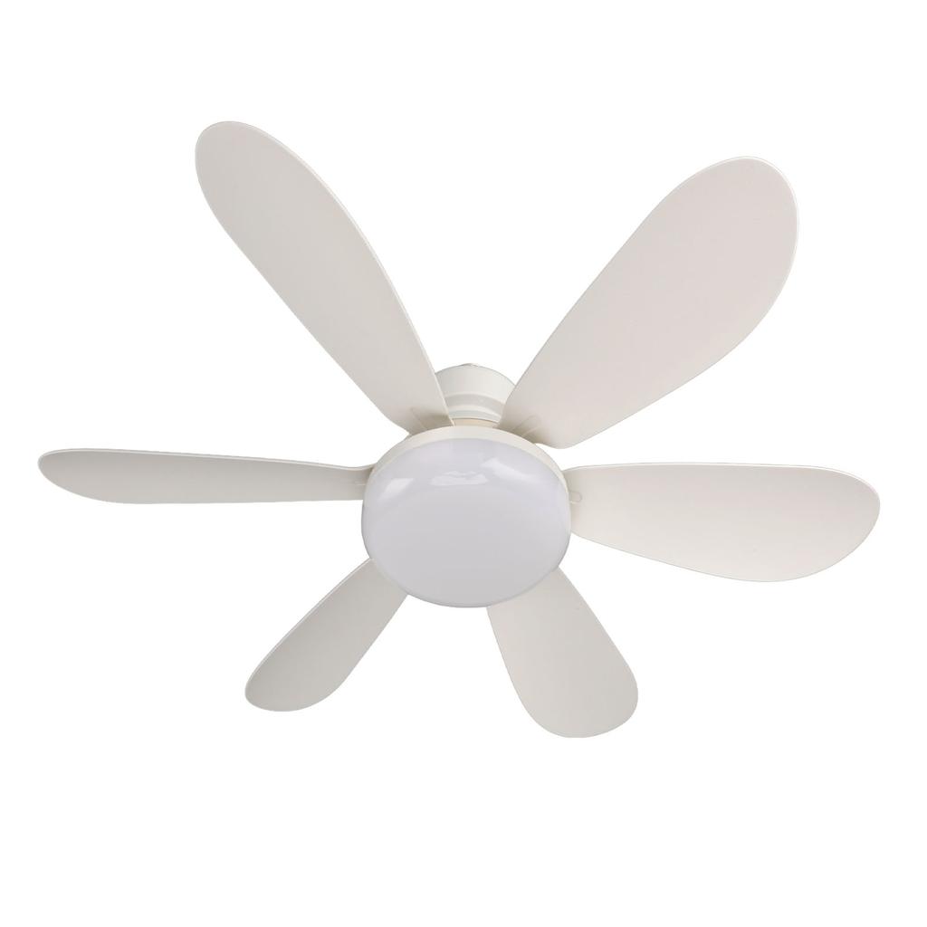 Потолочный вентилятор с подсветкой и пультом дистанционного управления E26/E27 Base, регулируемый потолочный вентилятор с подсветкой для гаража, ванной комнаты