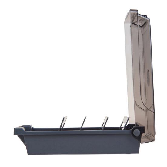 Большая емкость, 4 разделителя, держатель для визитных карточек, ящик для хранения, органайзер