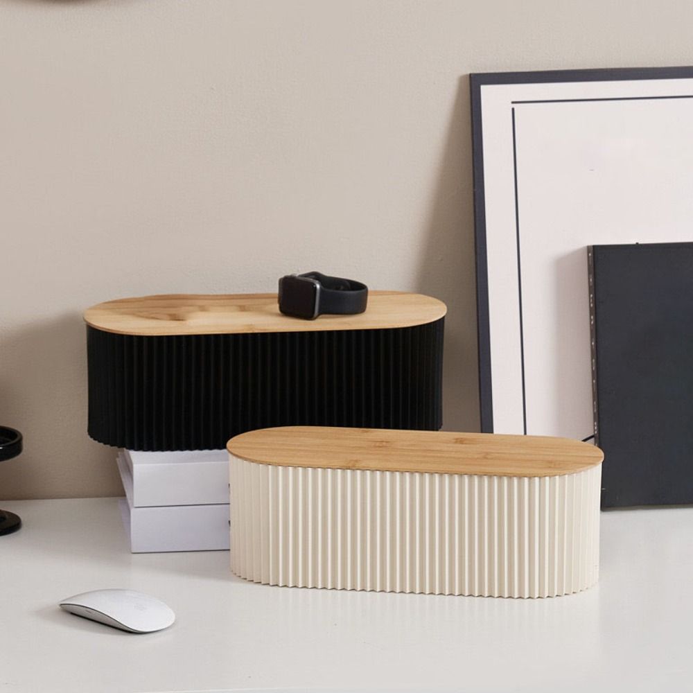 Пластиковый кейс для хранения силовых кабелей Пылезащитная коробка для хранения проводов Коробка для хранения розеток WiFi-роутера Офис