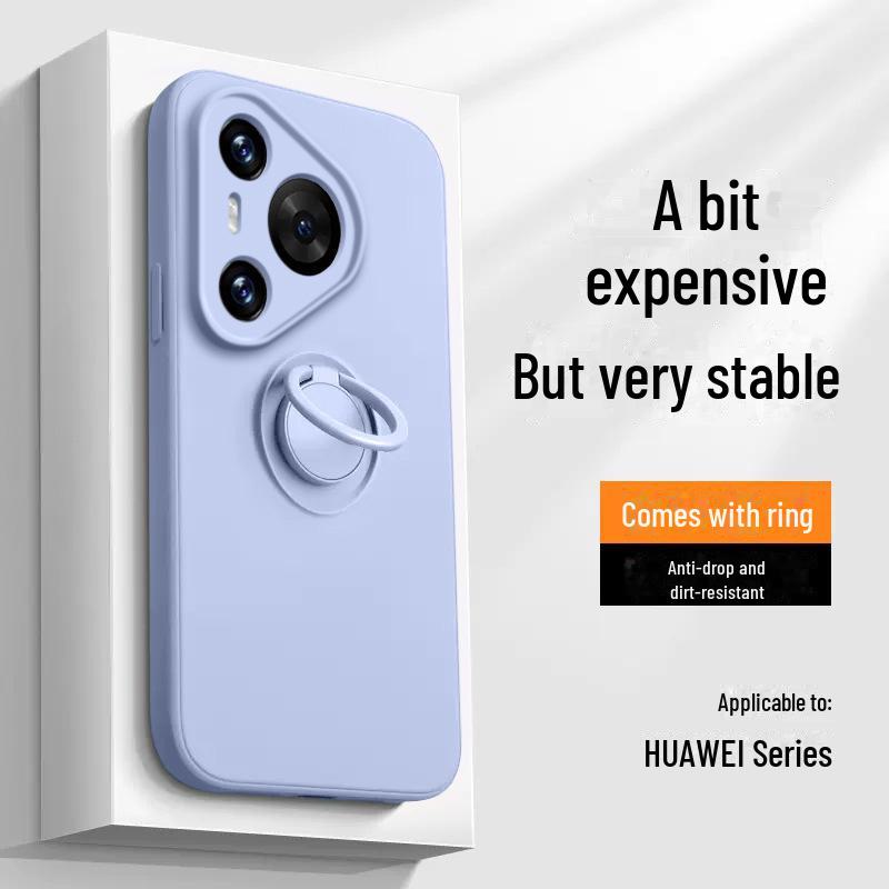 Чехол-держатель из жидкого силикона Huawei Pura70Ultra для Mate60Pro