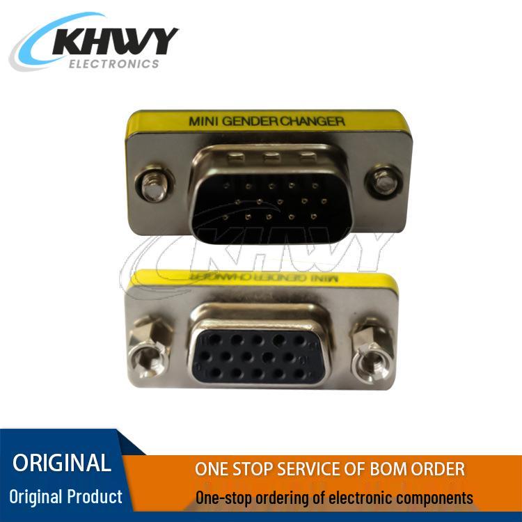 3-Row 15-Pin DB15 Adapter: Male-Male, Female-Female, Male-Female Converter Connector