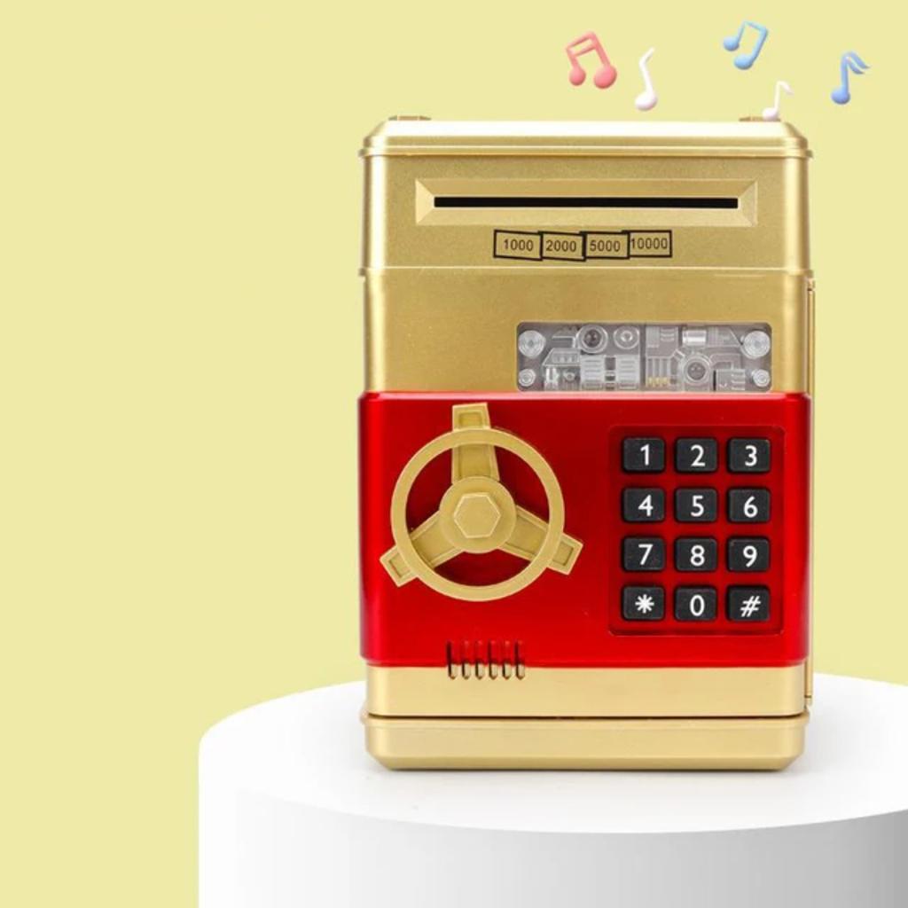 Электронная копилка-сейф, копилки для детей, цифровые монеты, экономия наличных, мини-банкомат, детские рождественские подарки