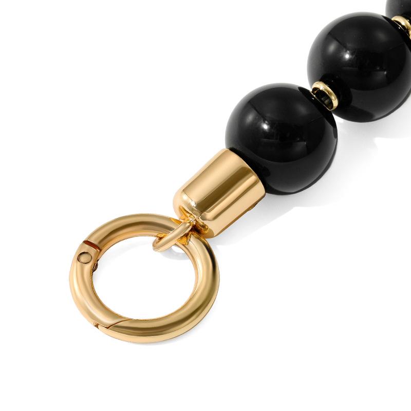 Улучшенная ручка для короткой сумки из бисера и акрила - Универсальный модный аксессуар