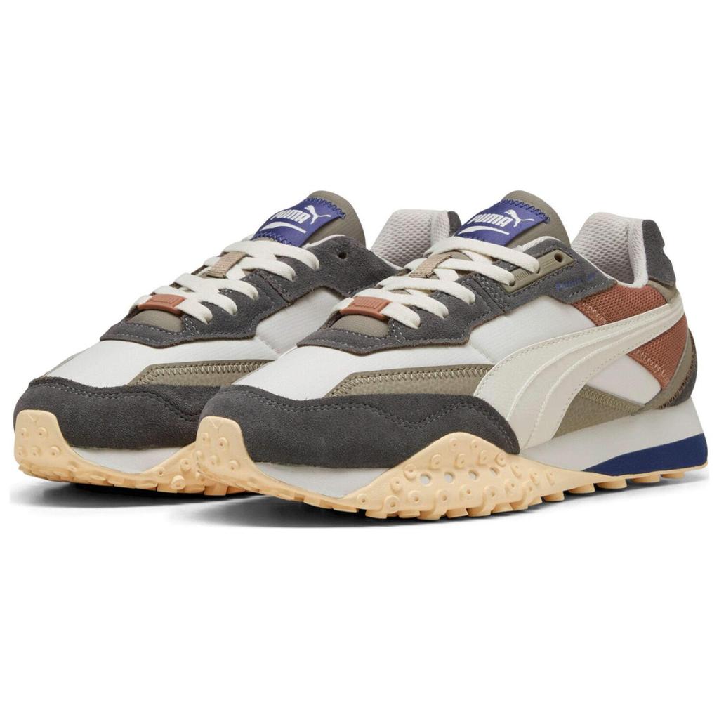 Puma Blktop Rider Dusty Comfortable Versatile Durable Low-Top Lifestyle Casual Shoes Unisex Sneaker White 401255-01