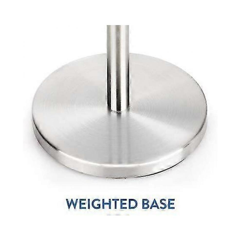 Free-standing Toilet Paper Stand Storage, Stainless Steel Toilet Paper Roll Holder, 15x42 Cm less