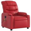 VidaXL Fauteuil de Massage Inclinable, Chaise avec Repose-pieds, Siège avec Dossier et Accoudoirs Salle de Séjour, Moderne, 374145