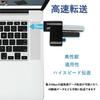 USB USB USB Комбинированный USB-порт и Портативный 3-портовый концентратор, Концентратор 3.0 + 2.0, Питание от шины. Расширение, Поворот на 90°/180°, Высокоскоростной концентратор, Легкий, Компактный,