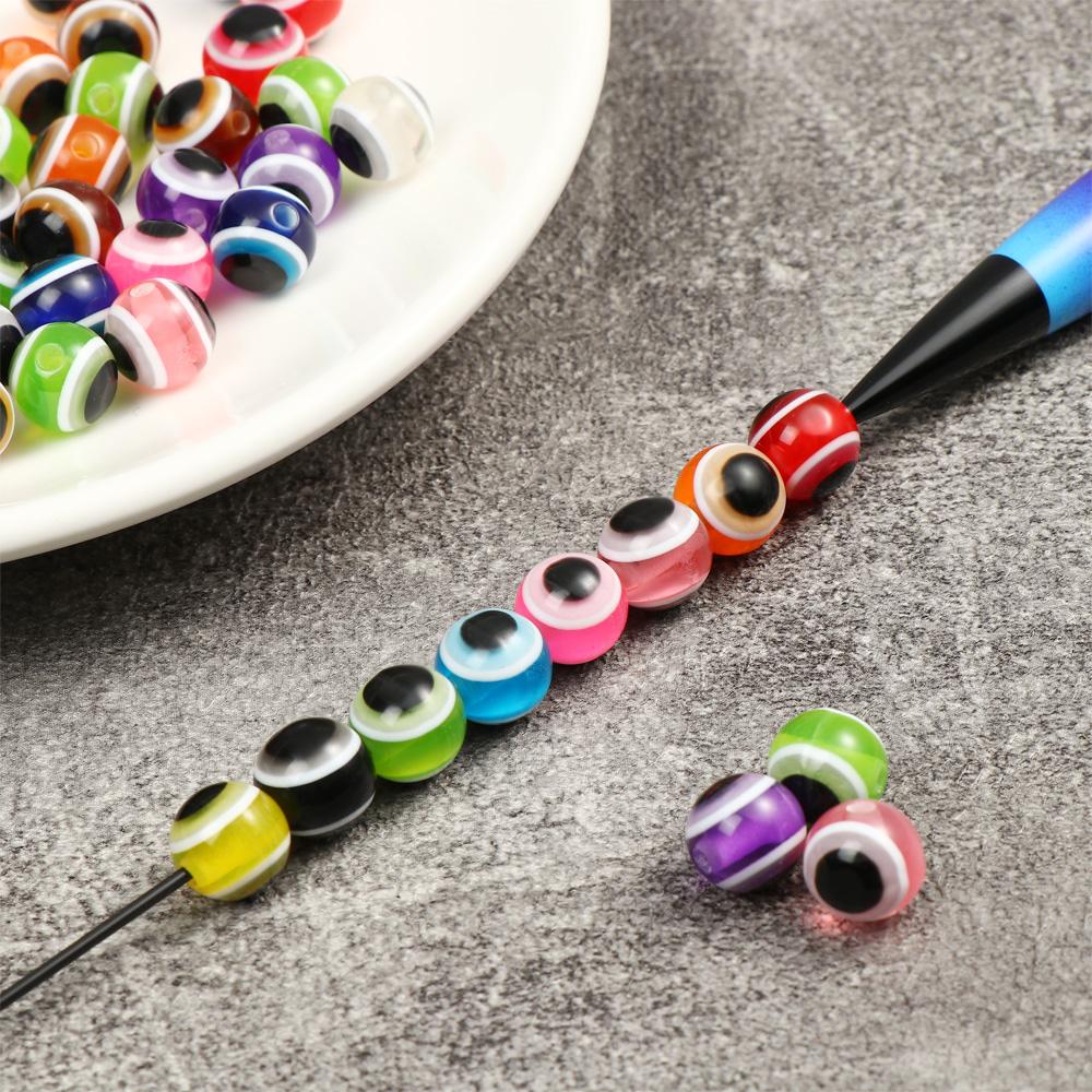 Mixed Color Fly Tying Material Nice-Designed 4mm/5mm/6mm/8mm/10mm/12mm Fish Eye Fishing Beads