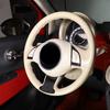 Carbon Fiber Trim Interior Door Handle Decorative Sticker For Fiat 500 2011-
