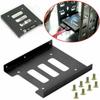 Hard Drive Tray Metal 2.5" To 3.5" SSD Hard Drive Metal Mounting Adapter Bracket
